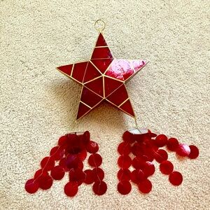 PIER 1 ♥️ Capiz shell hanging Star ⭐️